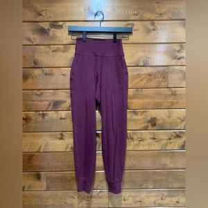 Lululemon Cassis Maroon Align Jogger 28"